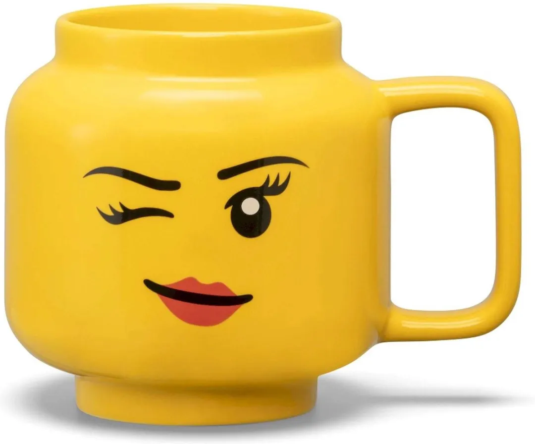 LEGO Keramische Mok Hoofd Winky 530ml