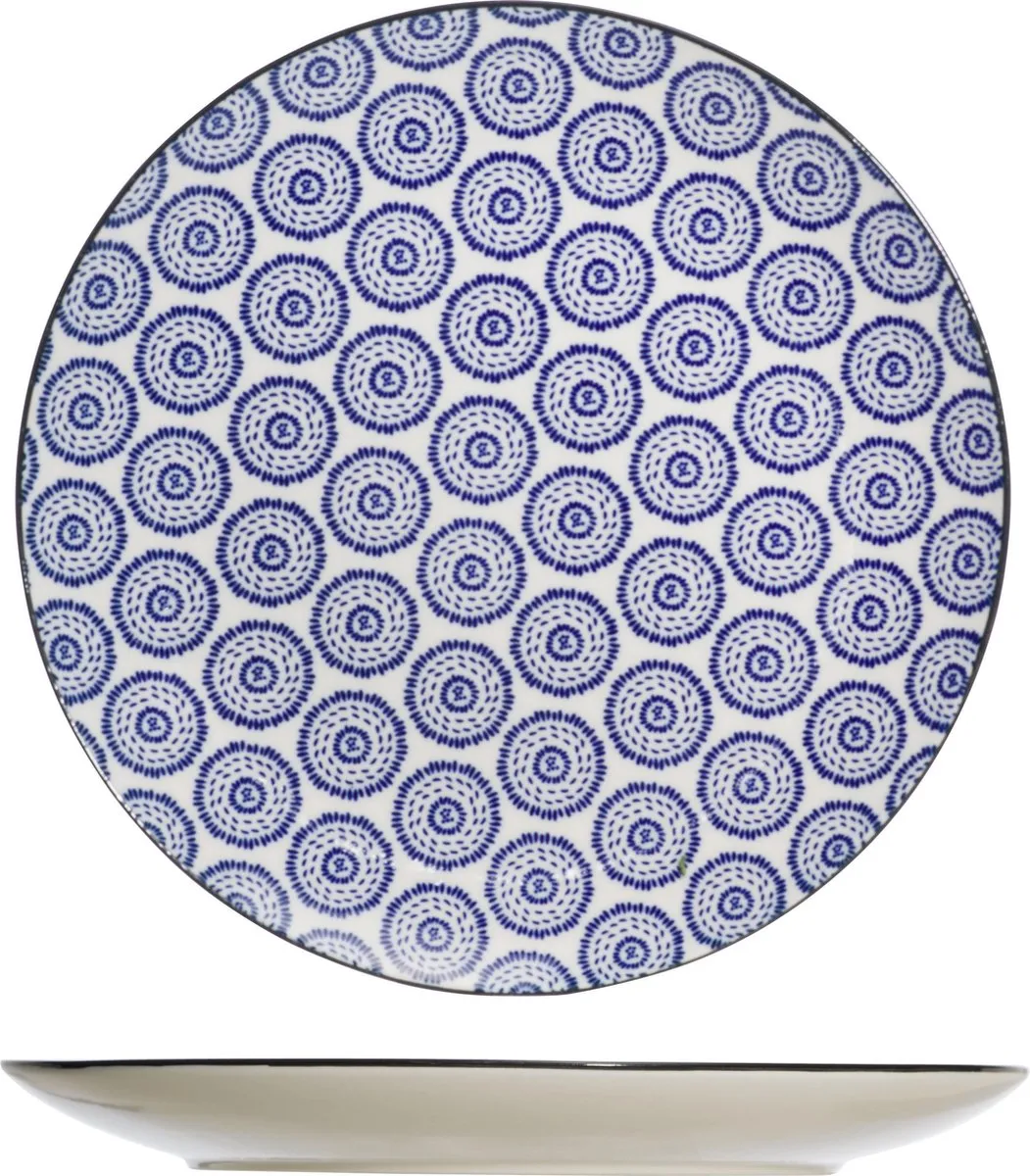 Cosy&Trendy Tavola Blue Dessertbord Ø20cm