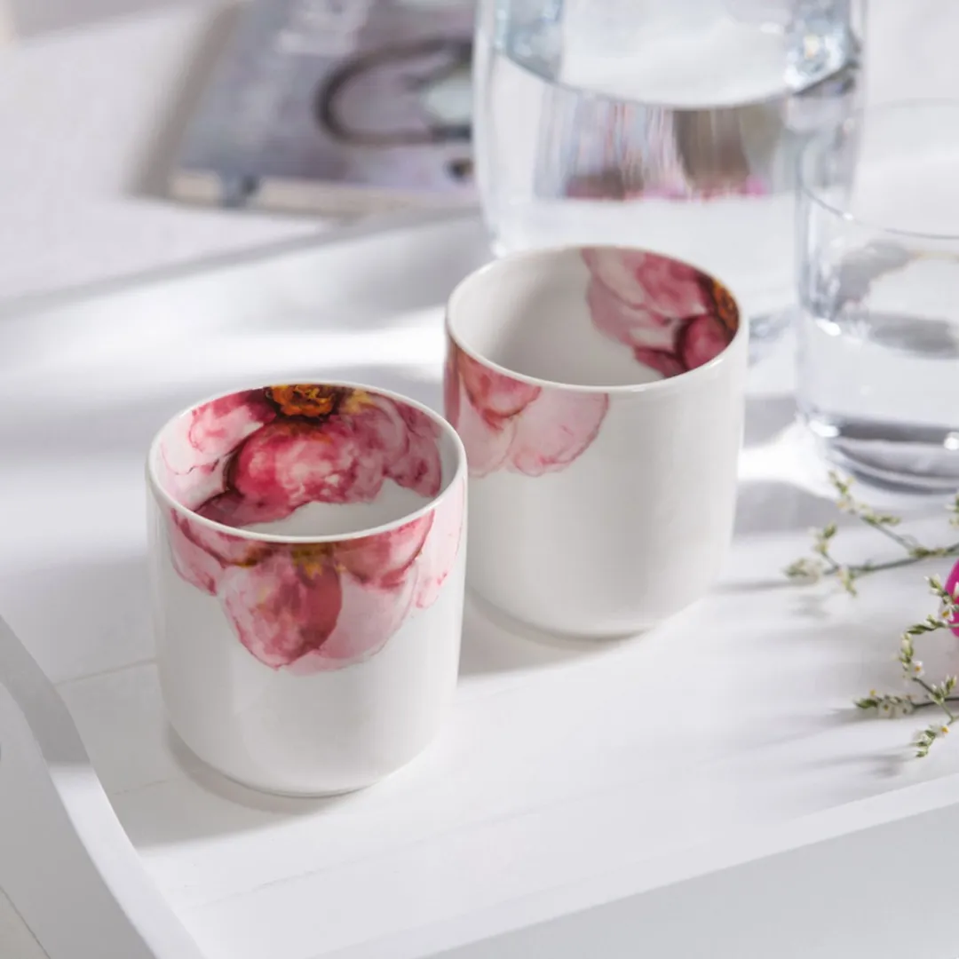 Villeroy & Boch Rose Garden Beker 290ml - 2 Stuks
