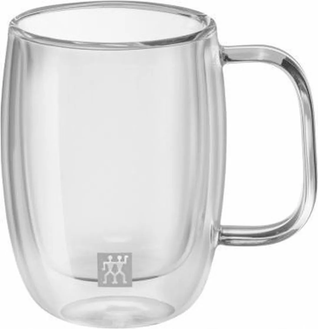 Zwilling Sorrento Dubbelwandig Espressoglas - Met oor - 134ml - 2 Stuks