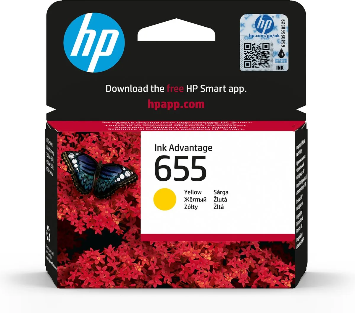 HP CZ112A Inktcartridge Geel