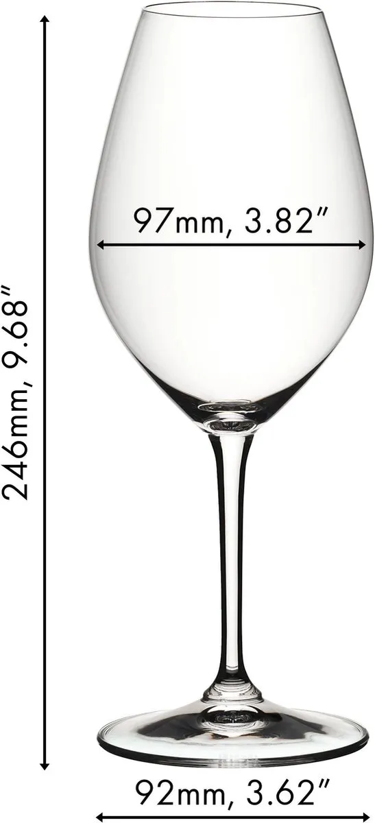 Riedel Wine Friendly Rode Wijnglazen - 4 Stuks