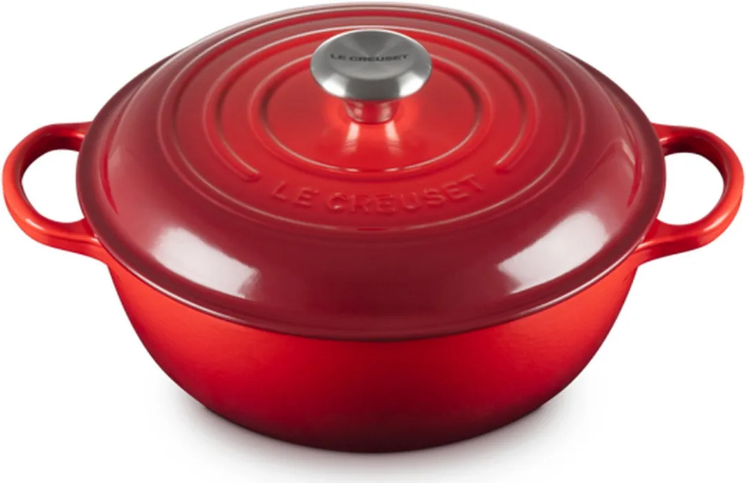 Le Creuset Gietijzeren Braadpan 26cm - Kersenrood