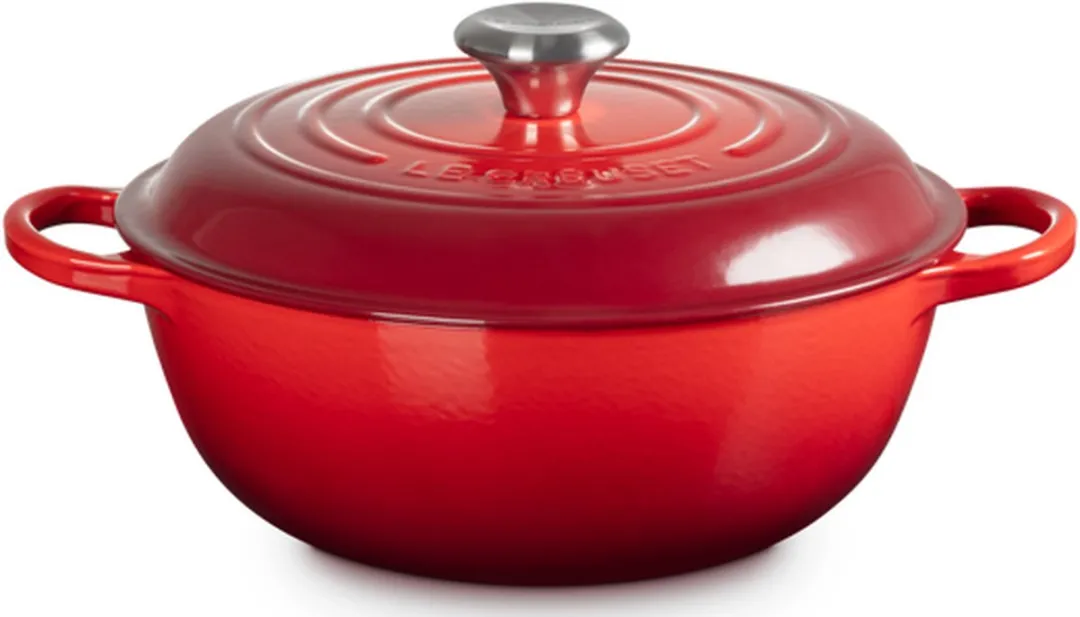 Le Creuset Gietijzeren Braadpan 26cm - Kersenrood