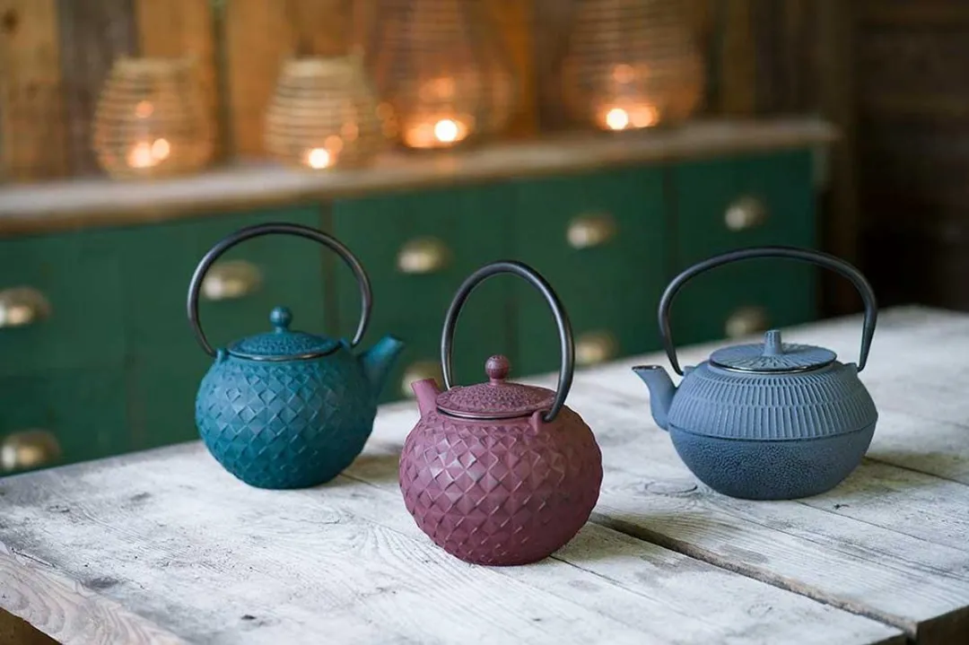 Cosy&Trendy Theepot Sakai 1L - Gietijzer - Rood