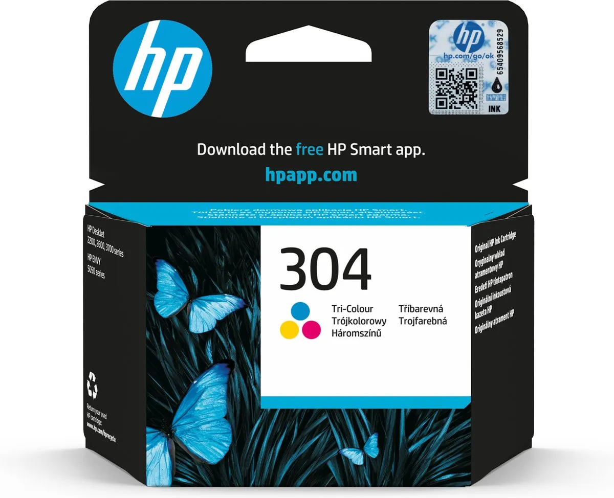 HP 304 - Inktcartridge - Drie kleuren