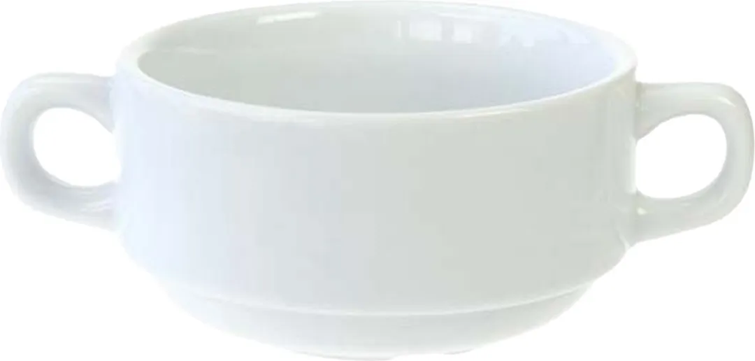 Cosy&Trendy Kommetjes Porselein 6 Stuks - Ø10cm Wit