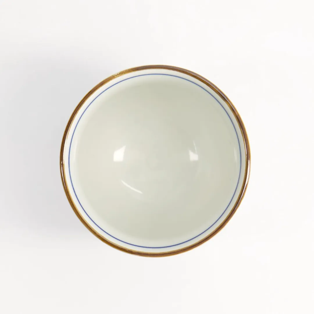 Tokyo Design Studio Theekopje Blauw/Wit 8x7,9cm