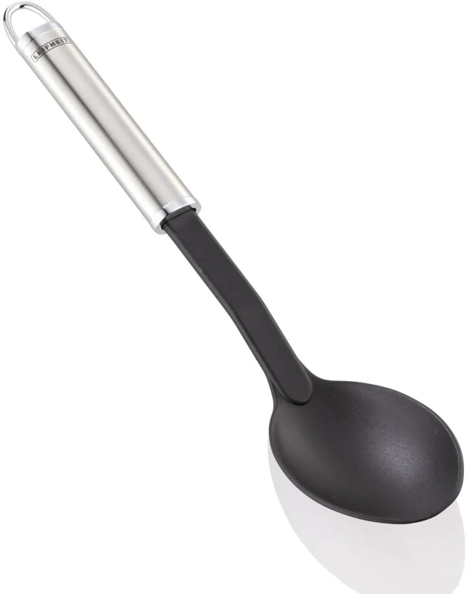 Leifheit Sterling Groentelepel 24061 - Zwart/RVS
