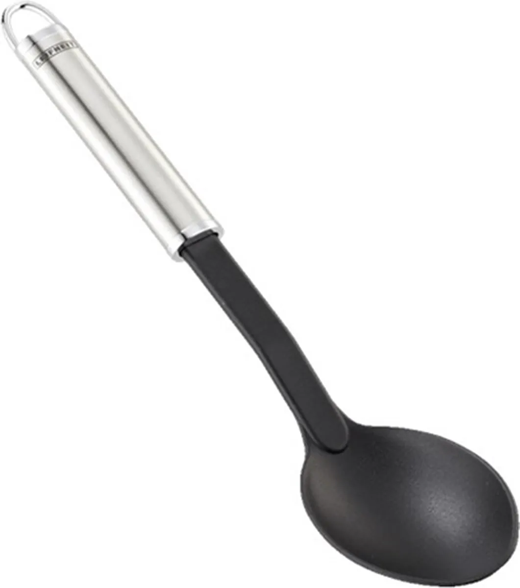 Leifheit Sterling Groentelepel 24061 - Zwart/RVS