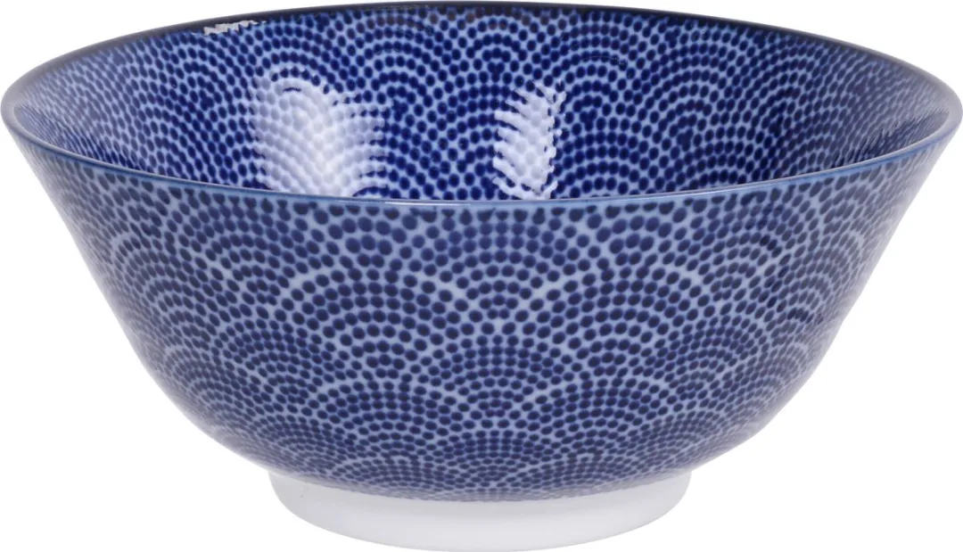 Tokyo Design Studio Nippon Blue Tayo Bowl 15.2cm