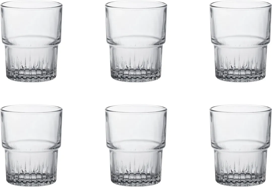 Duralex Empilable Waterglas - 20 cl - 6 stuks