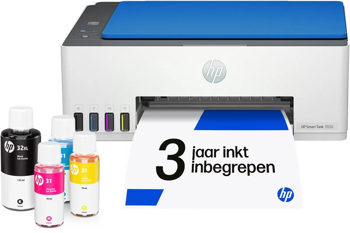 HP Smart Tank 5109 All-in-One Inkjetprinter