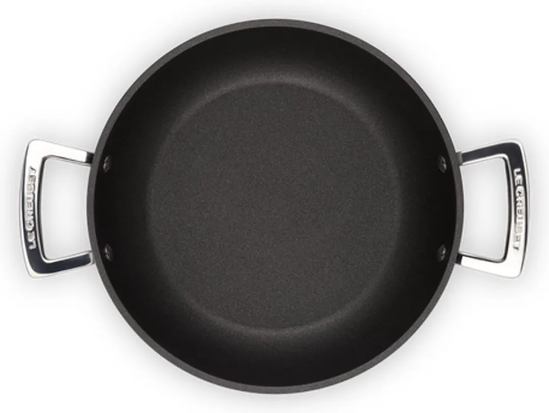 Le Creuset Les Forgees Sauteerpan 30cm - 3,6L - Zwart