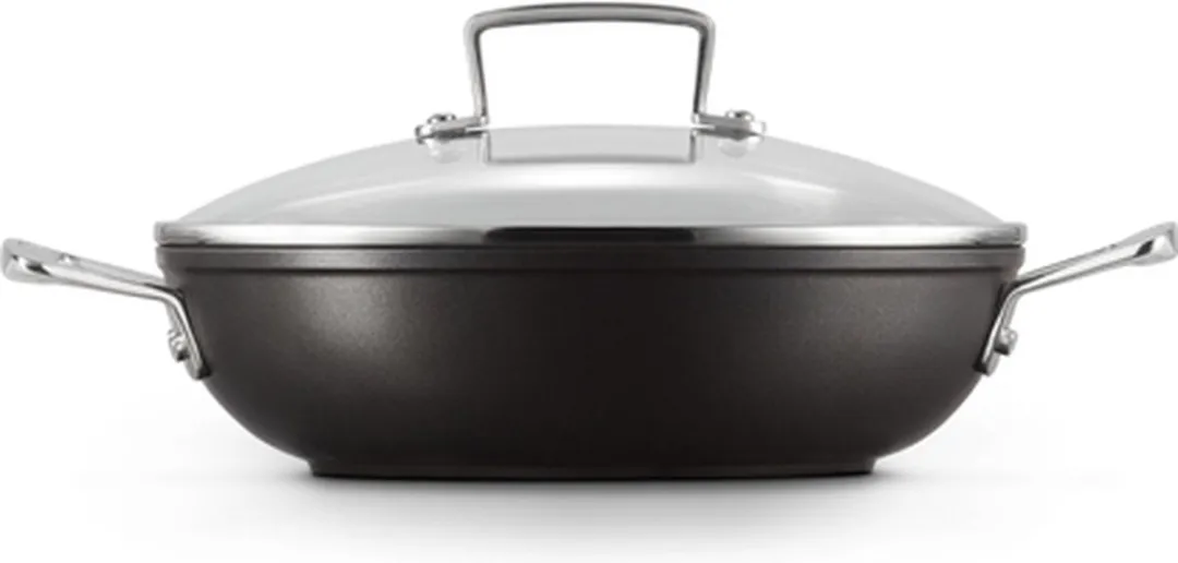 Le Creuset Les Forgees Sauteerpan 30cm - 3,6L - Zwart