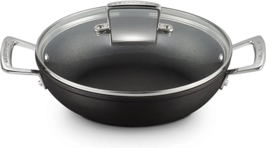 Le Creuset Les Forgees Sauteerpan 30cm - 3,6L - Zwart