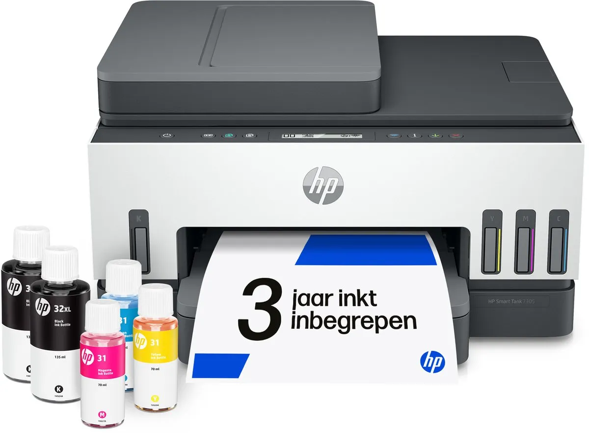 HP Smart Tank 7305 All-in-One Printer 28B75A#BHC - Wit