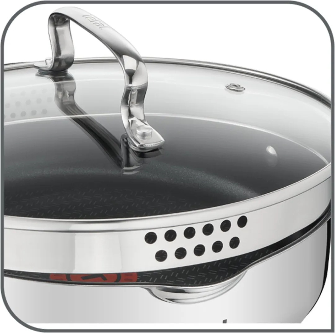 Tefal Duetto+ G732SA55 Pannenset 6-delig - Inductie - Zilver