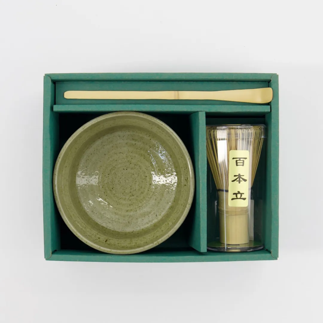 Tokyo Design Studio Matcha Geschenkset Yomogi Groen - 3 Stuks - afbeelding 6 van 6