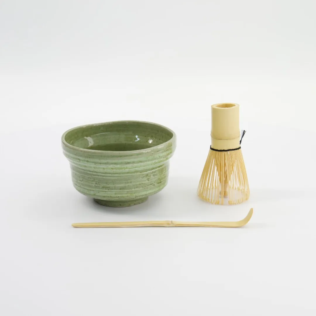 Tokyo Design Studio Matcha Geschenkset Yomogi Groen - 3 Stuks