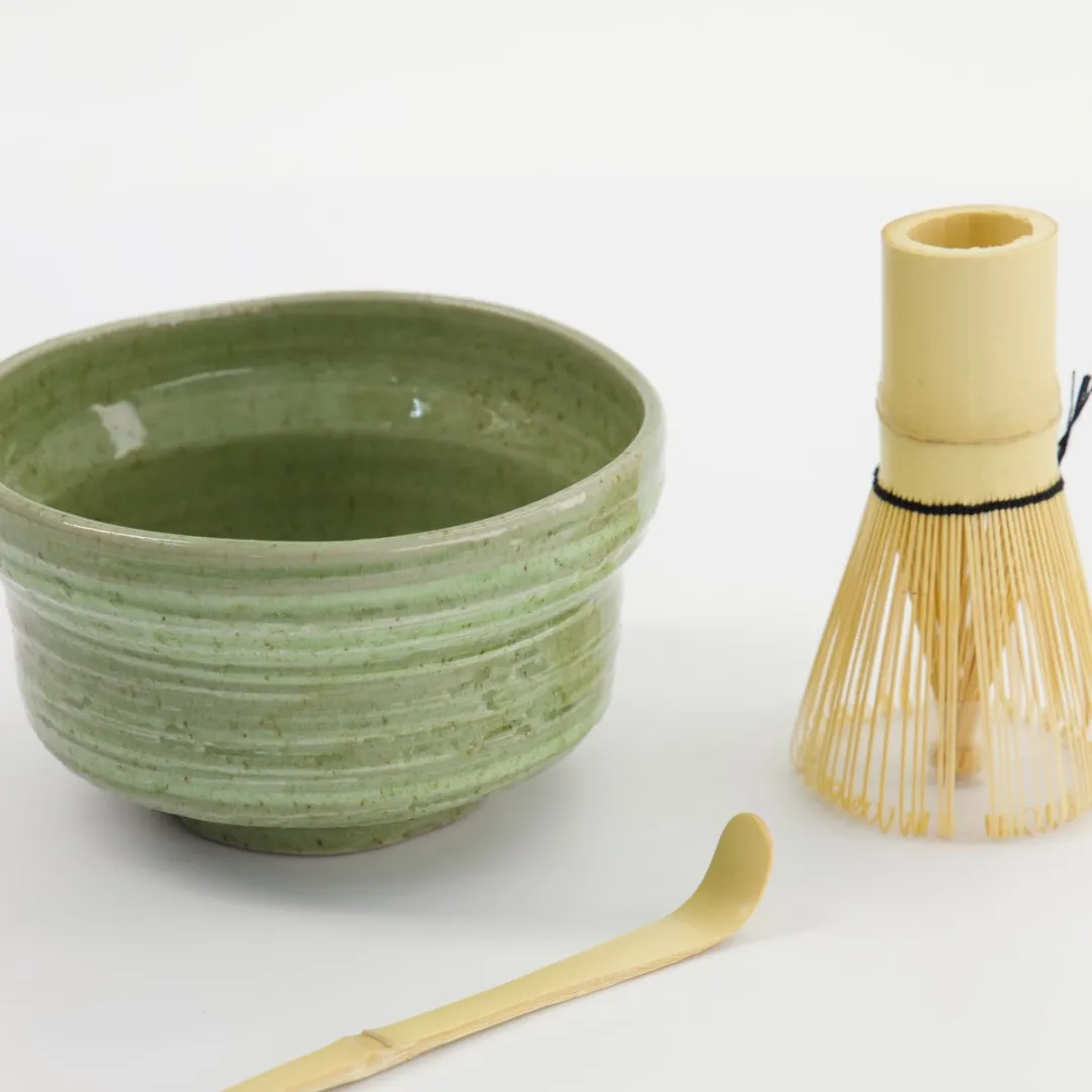 Tokyo Design Studio Matcha Geschenkset Yomogi Groen - 3 Stuks