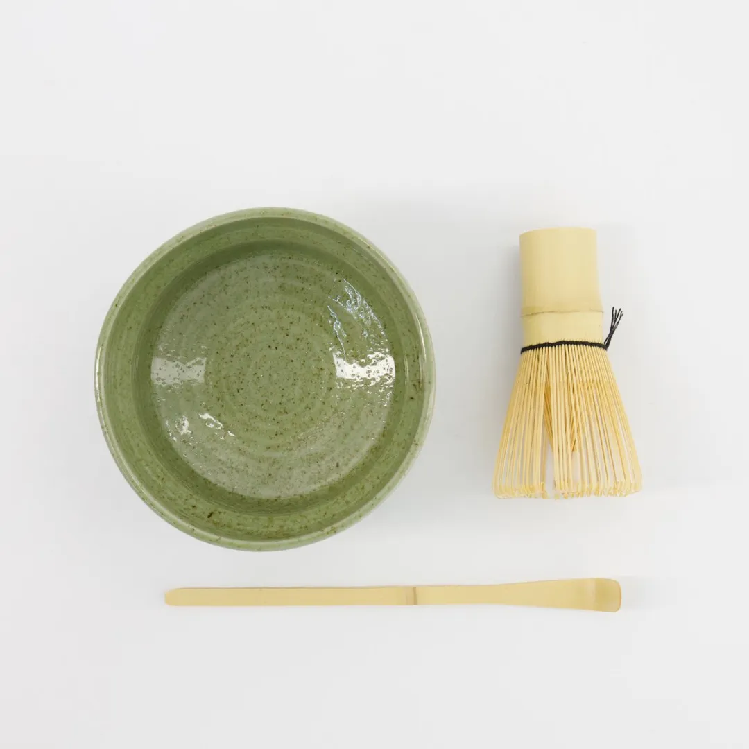 Tokyo Design Studio Matcha Geschenkset Yomogi Groen - 3 Stuks
