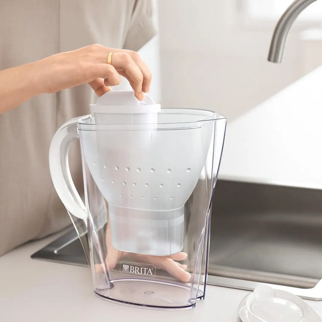 BRITA Marella Cool Waterfilterkan 2,4L - MAXTRA+ Filter - Wit