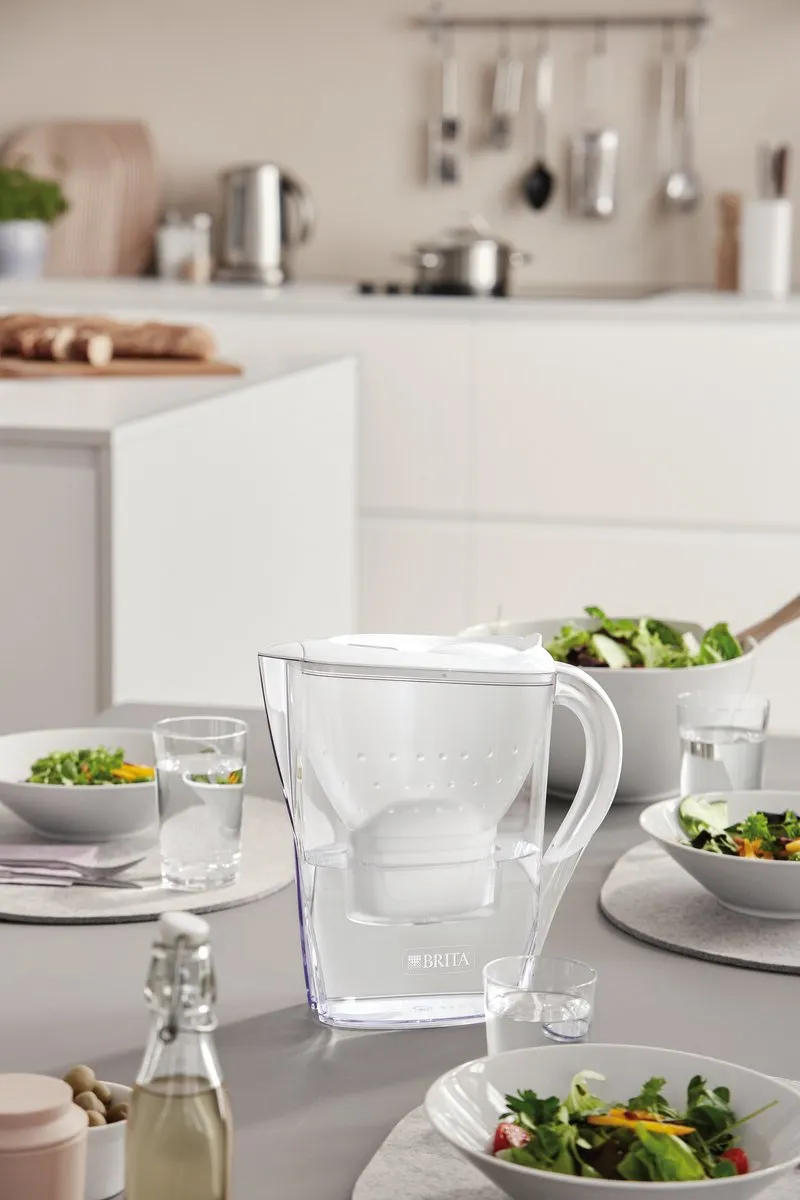 BRITA Marella Cool Waterfilterkan 2,4L - MAXTRA+ Filter - Wit