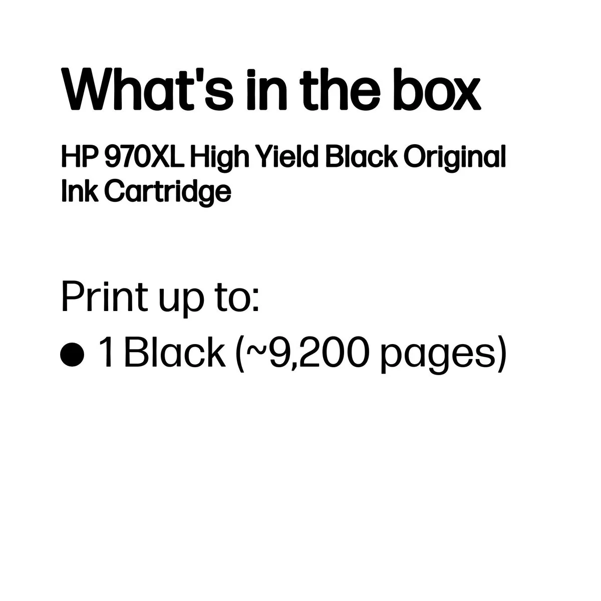 HP 970XL Zwart CN625AE - 173,5 ml - afbeelding 6 van 6