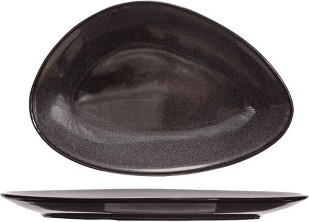 Cosy&Trendy Black Granite Plat Bord 33x22,5cm