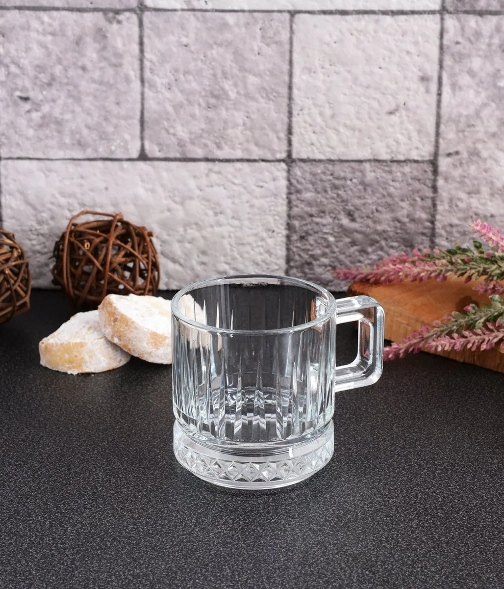 Pasabahce Elysia Theeglazen met oor - 2 Stuks 195ml