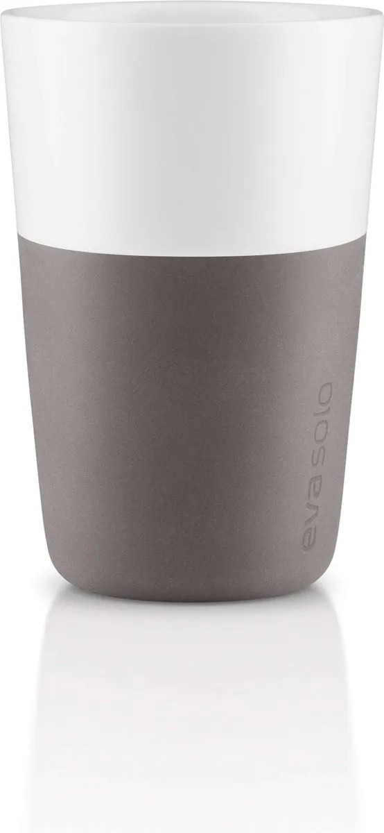 Eva Solo Caffe Latte Beker Set 2 Stuks - Grijs