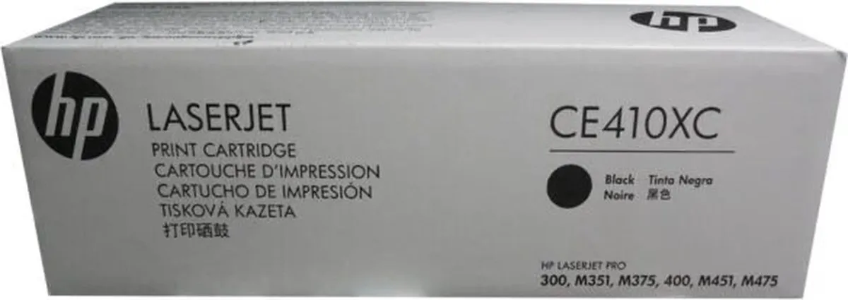 HP CE410XC Tonercartridge Zwart