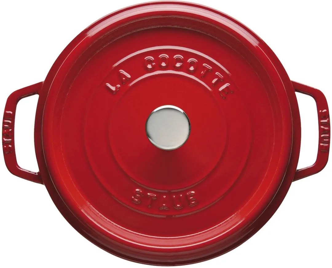 Staub Braadpan 28cm - Kersrood - afbeelding 6 van 6
