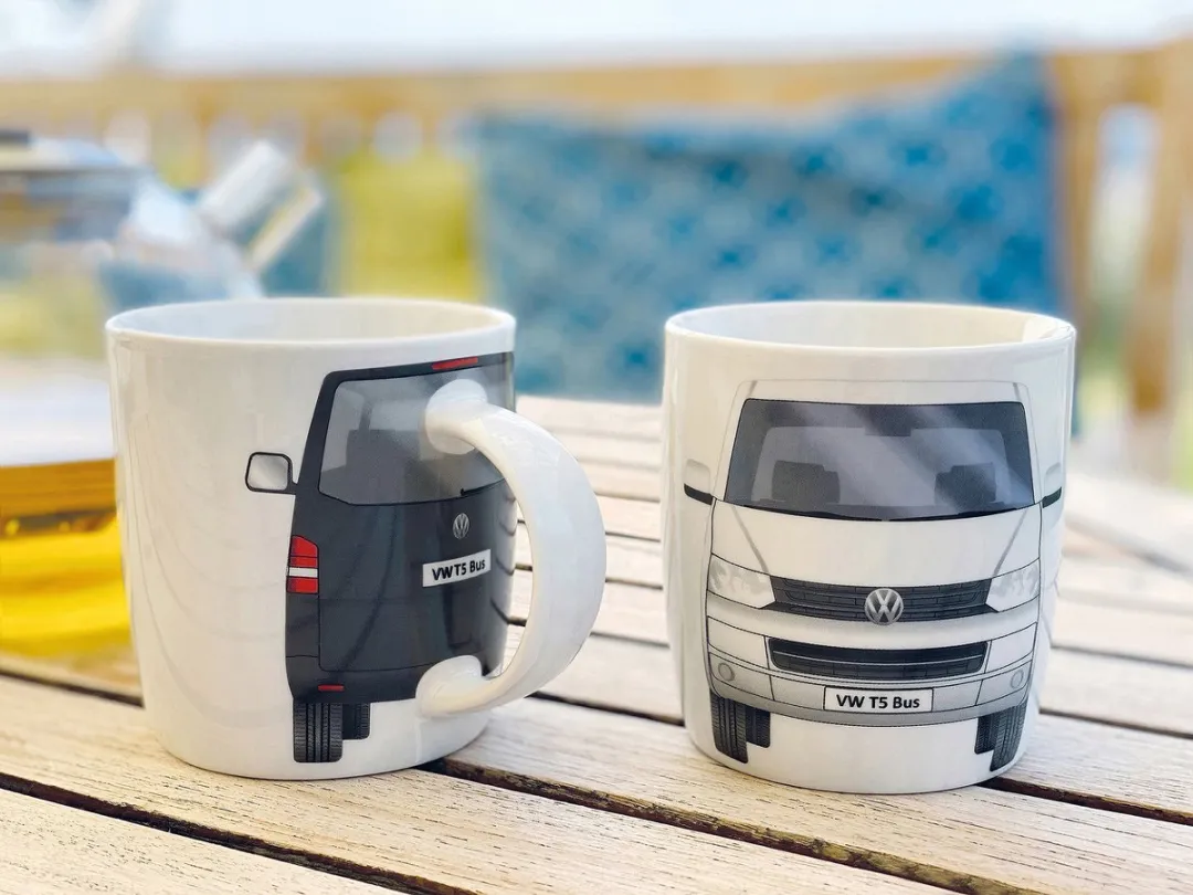 Volkswagen T5 Bulli Mok 370ml - Wit - afbeelding 6 van 6