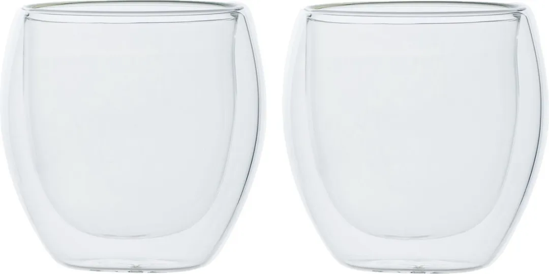 Cosy&Trendy Koffieglazen 220ml - 4 Stuks - Transparant