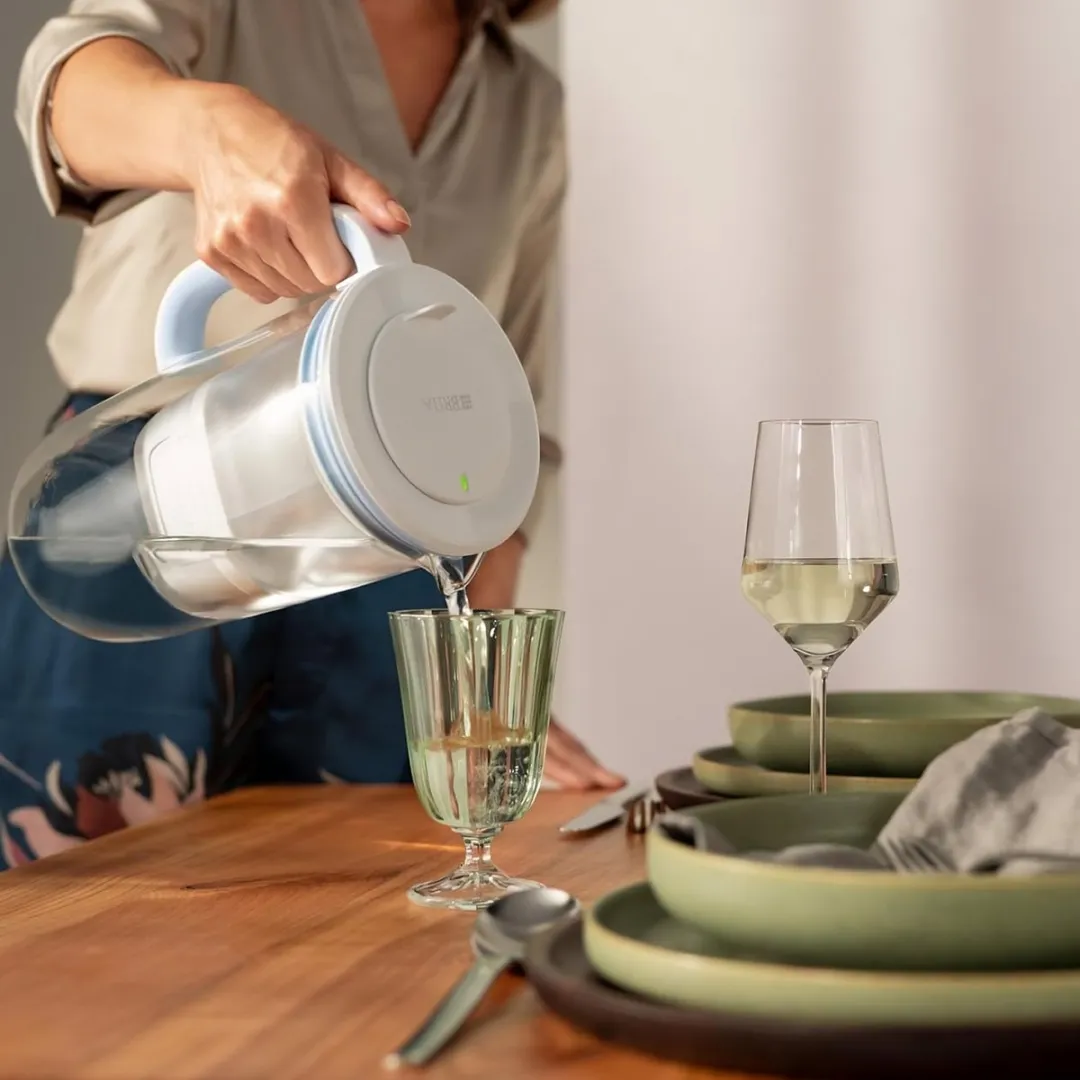 BRITA Maxtra Pro Blue Waterfilterkan 2.5L - LED - 2 Stuks