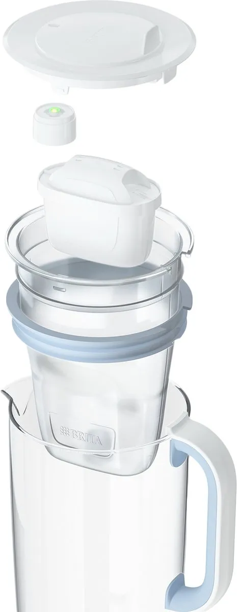 BRITA Maxtra Pro Blue Waterfilterkan 2.5L - LED - 2 Stuks