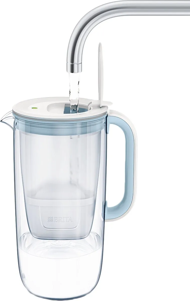 BRITA Maxtra Pro Blue Waterfilterkan 2.5L - LED - 2 Stuks