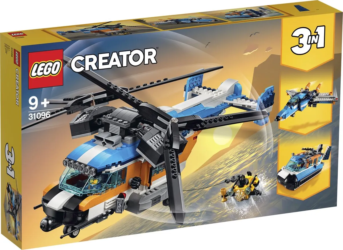 LEGO Creator Dubbel-rotor Helikopter 31096