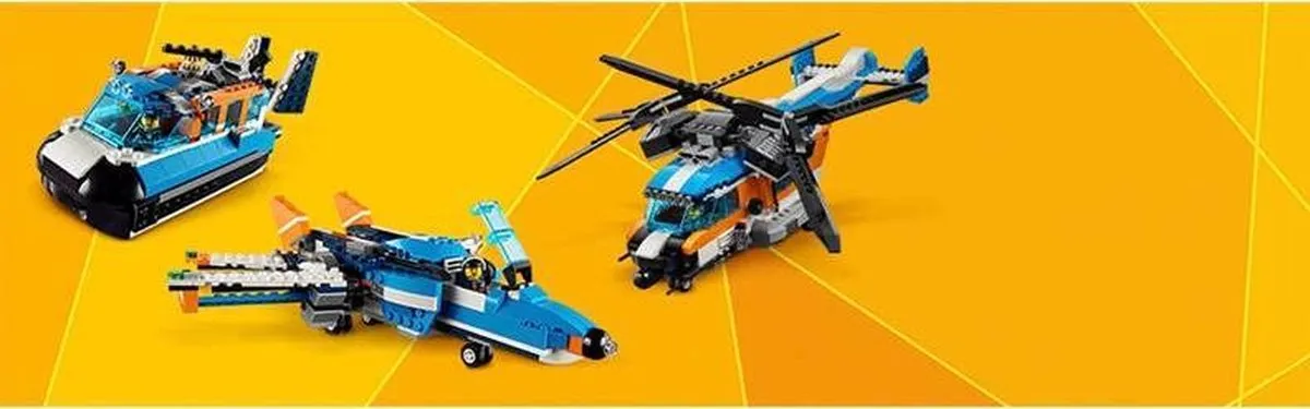 LEGO Creator Dubbel-rotor Helikopter 31096 - 569 Stukken