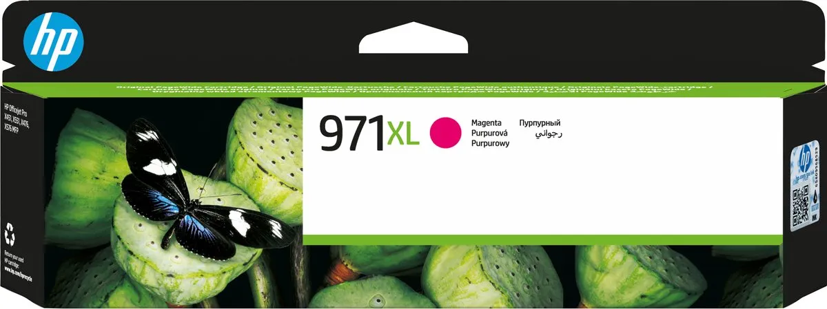 HP 971XL Inktcartridge Magenta CN627AE - 6600 pagina's