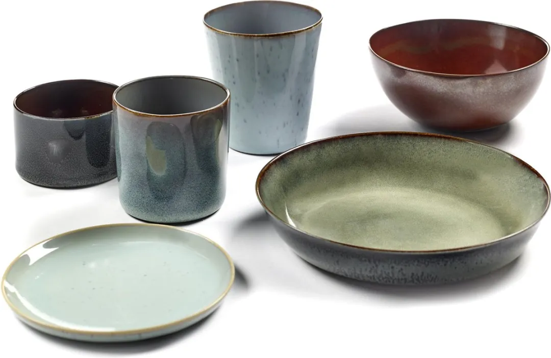 Serax Terres de Rêves Beker Medium Light Blue/Smokey Blue - B5116122