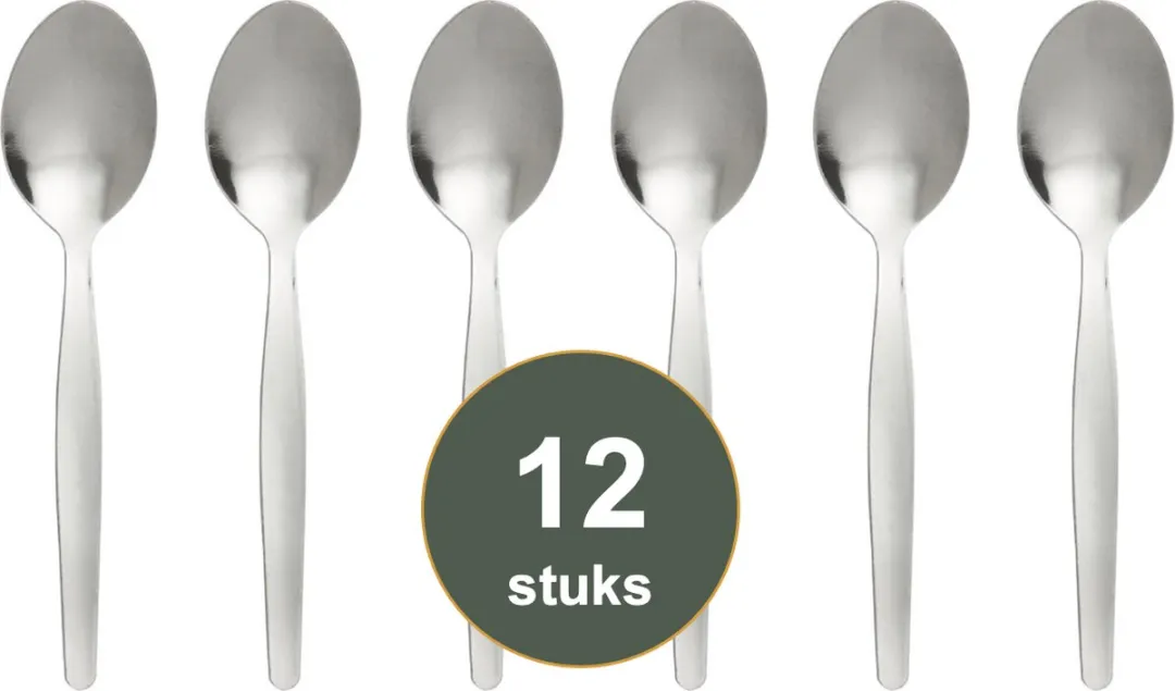 Olympia Kelso Koffielepels RVS 11,5cm - 12 Stuks