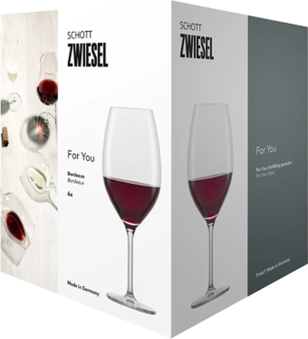 Schott Zwiesel For You Rode Wijnglas 606ml - 4 Stuks - afbeelding 6 van 6
