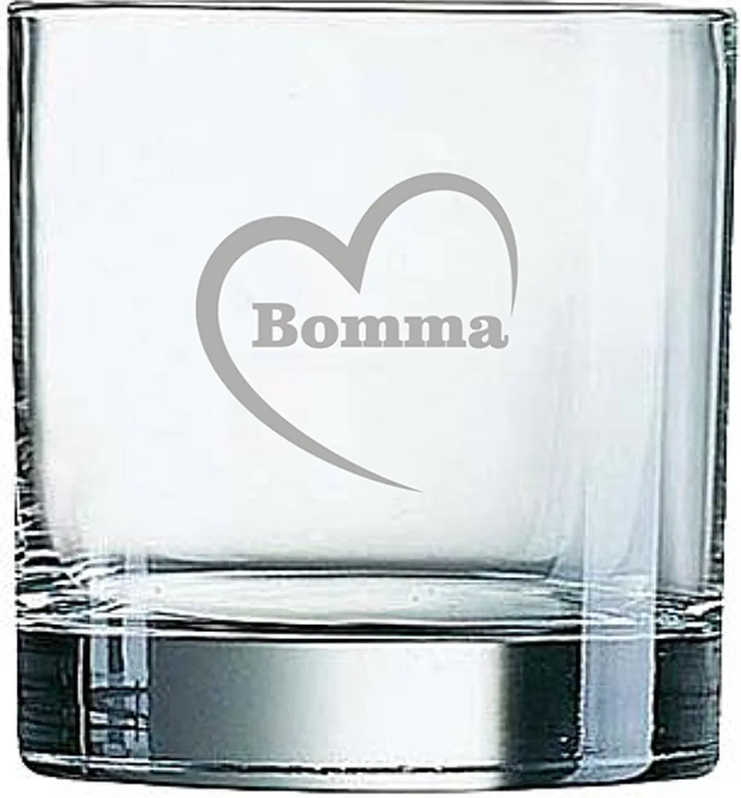Arcoroc Whiskeyglas Bomma-hartje 38cl