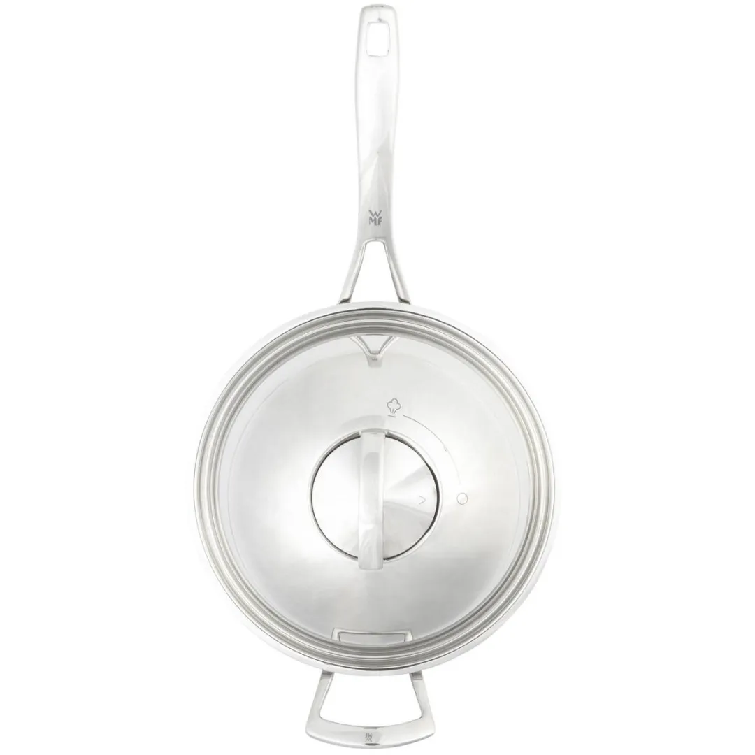 WMF Multiply Wokpan 28cm - RVS - Inductie - Zilver