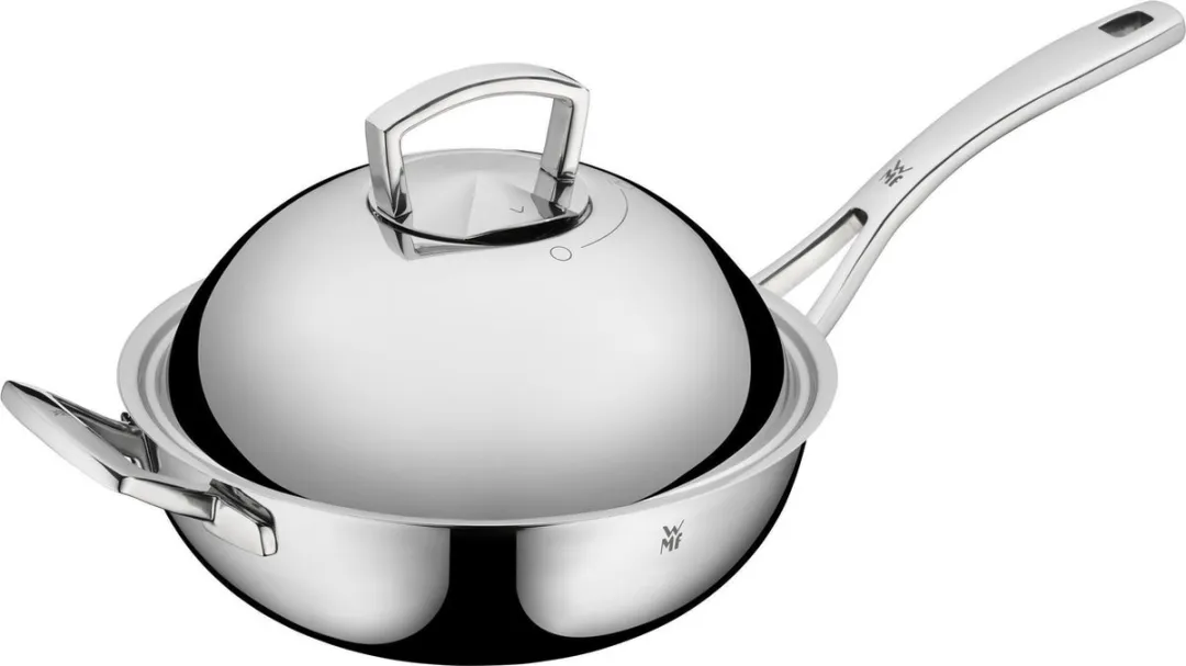 WMF Multiply Wokpan 28cm - RVS - Inductie - Zilver