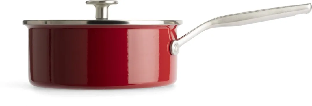 KitchenAid Steel Core Roestvrijstalen Pan 20cm 2,4L - Keizerrood