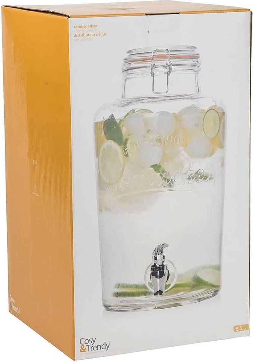 Cosy&Trendy Sapdispenser 8,5L - Transparant